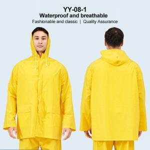 Two-Piece Rescue Raincoat PVC Waterproof
