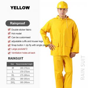 Emergency Disaster High Visibility Raincoat