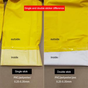 Flood Control Raincoat Double-Coated Design