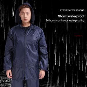 Flood Rescue Split Raincoat PVC Layer
