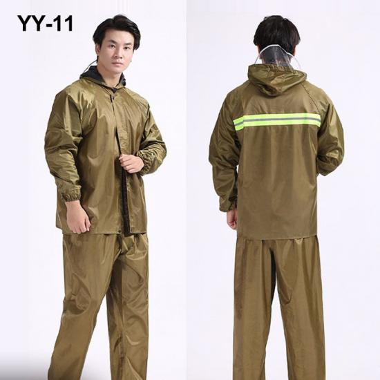 Military Green Rescue Rain Suit