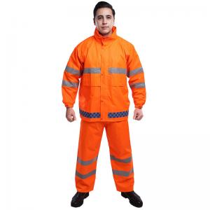 Disaster Work Raincoat Split Quick Don/Doff
