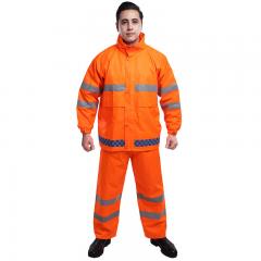 Disaster Work Raincoat Split Quick Don/Doff