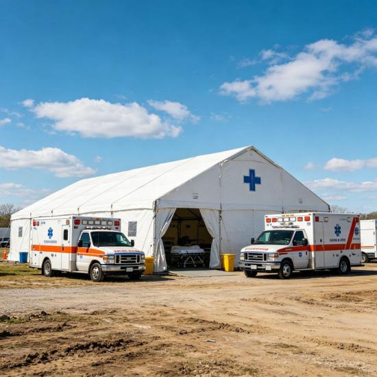 UV Resistant Emergency Relief Tent