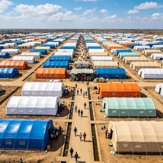 Inflatable Disaster Relief Tent