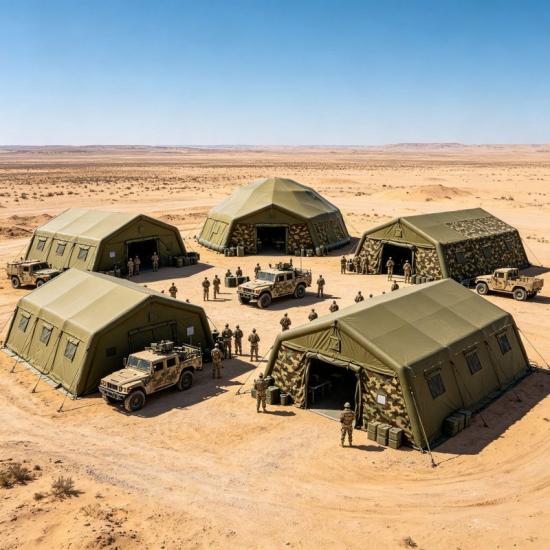 Military Inflatable Field Command Tent
