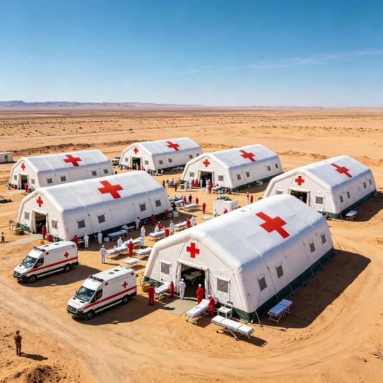 Large Field Hospital Inflatable Tent
