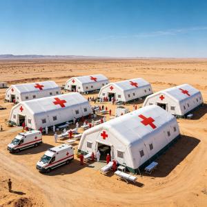Large Field Hospital Inflatable Tent