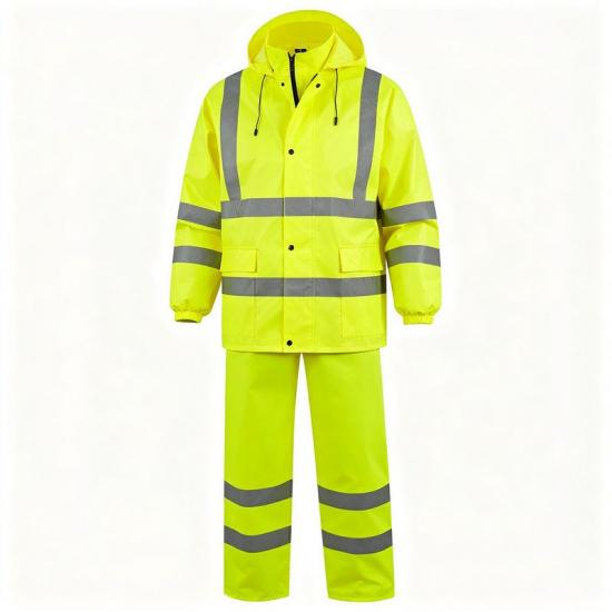 Professional Reflective Rain Suit