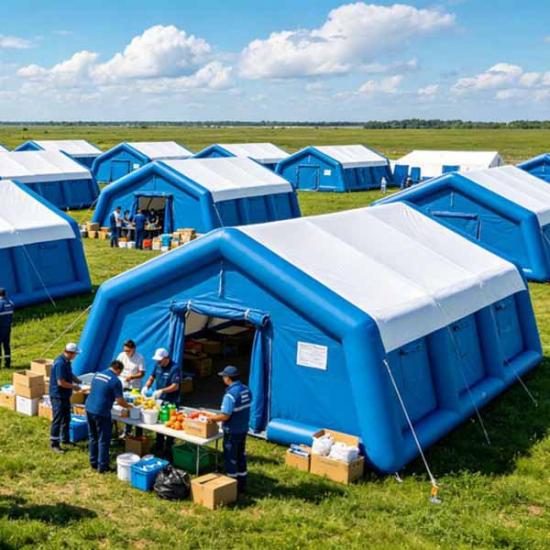 Inflatable Disaster Relief Tent