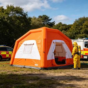 Inflatable Emergency Hazmat Decontamination Tent