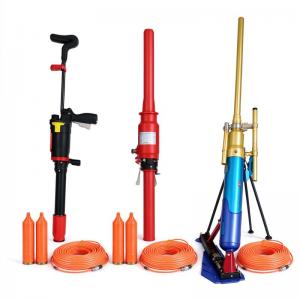 Pneumatic line thrower for swift water flood rescue
