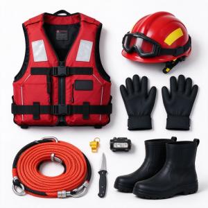 Professional Water Rescue Foam Life Jacket