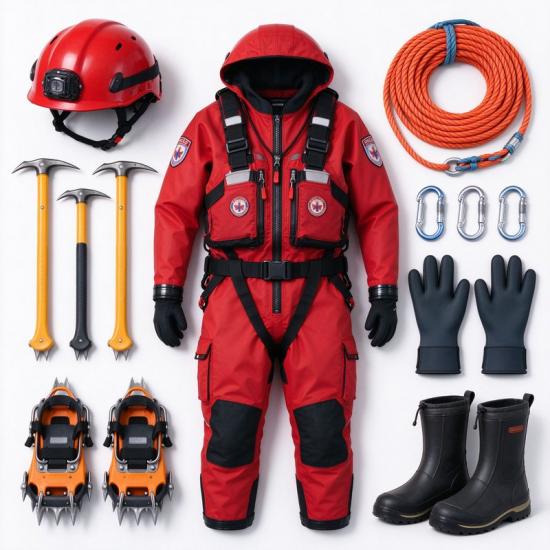 Integrated Buoyancy Ice Rescue Suit