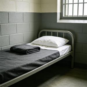 anti-tamper correctional facility bedding for prison dormitory