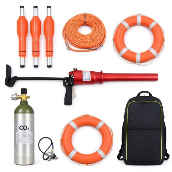 Portable Pneumatic Water Rescue Rope Thrower