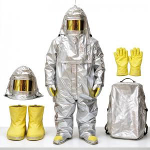Aluminized Heat Protective Suit For Steel Mill