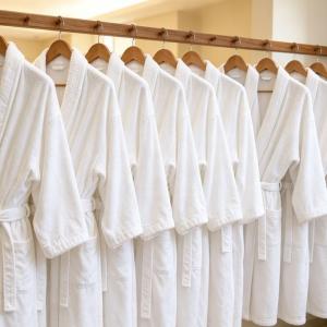 hotel cotton terry bathrobe wholesale supply