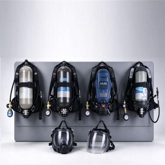 positive pressure SCBA carbon fiber cylinder supply
