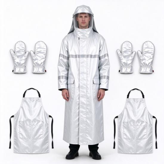 Heavy Duty Aluminized Proximity Fire Protective Coat