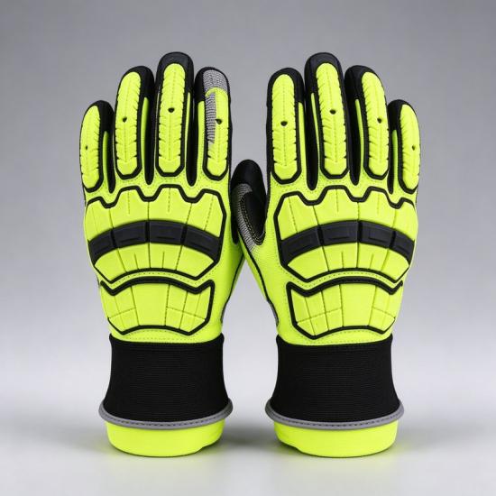 Structural firefighter gloves and boots set