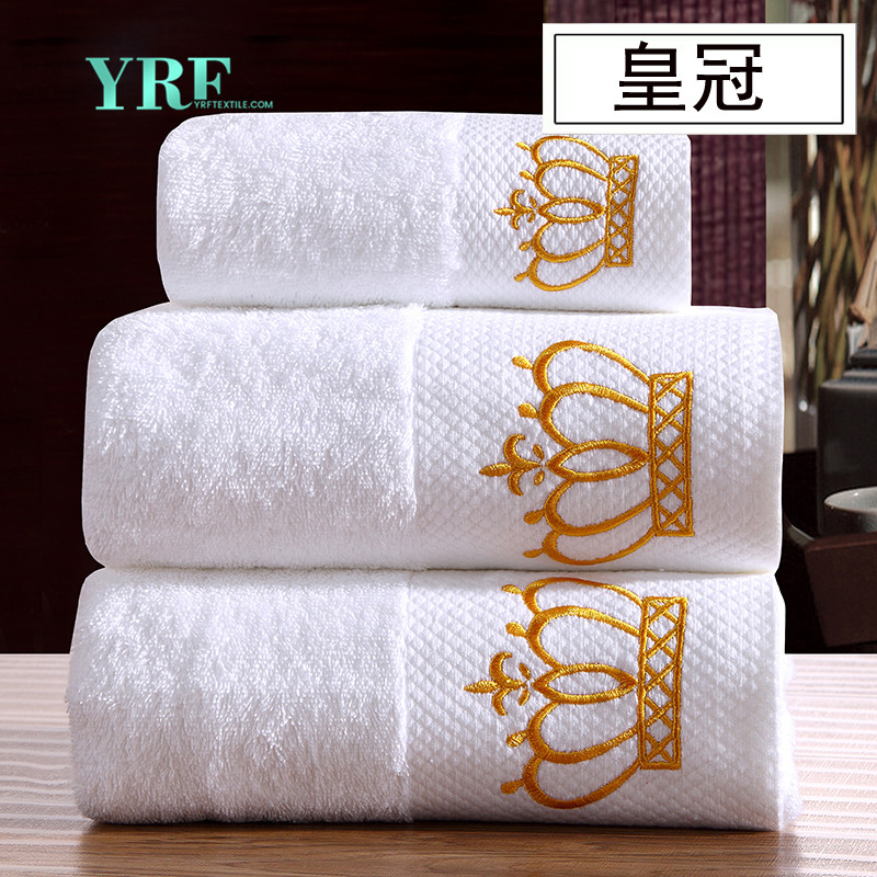 Resort Pattern Cotton Oversized Embroidery Towel TW-02