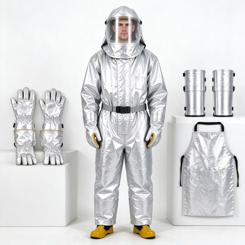 Wholesale Heat Resistant Coveralls | Aluminized Furnace Aprons Steam Suits Bulk