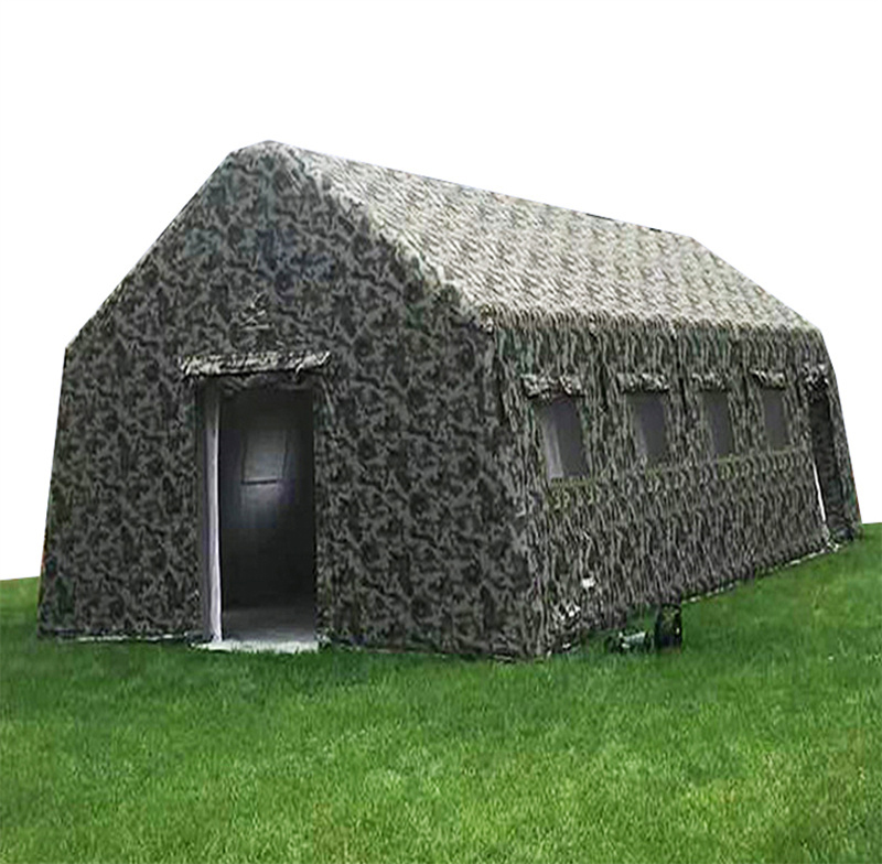 Chinese Factory B2B Wholesale South Africa Flood Relief Inflatable Tent System (South Africa Market): 5000-Person Capacity + 3x Expansion Space, ISO Certified for Large-Scale Refugee Placement Scenari