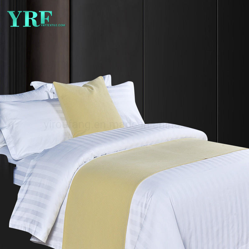 Where do you get the white quilt covers and bed sheets in the hotel? 