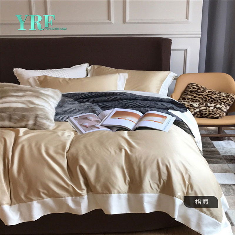 Luxurious 4PCS Comfortable Queen Beige Comforter Set GS-19