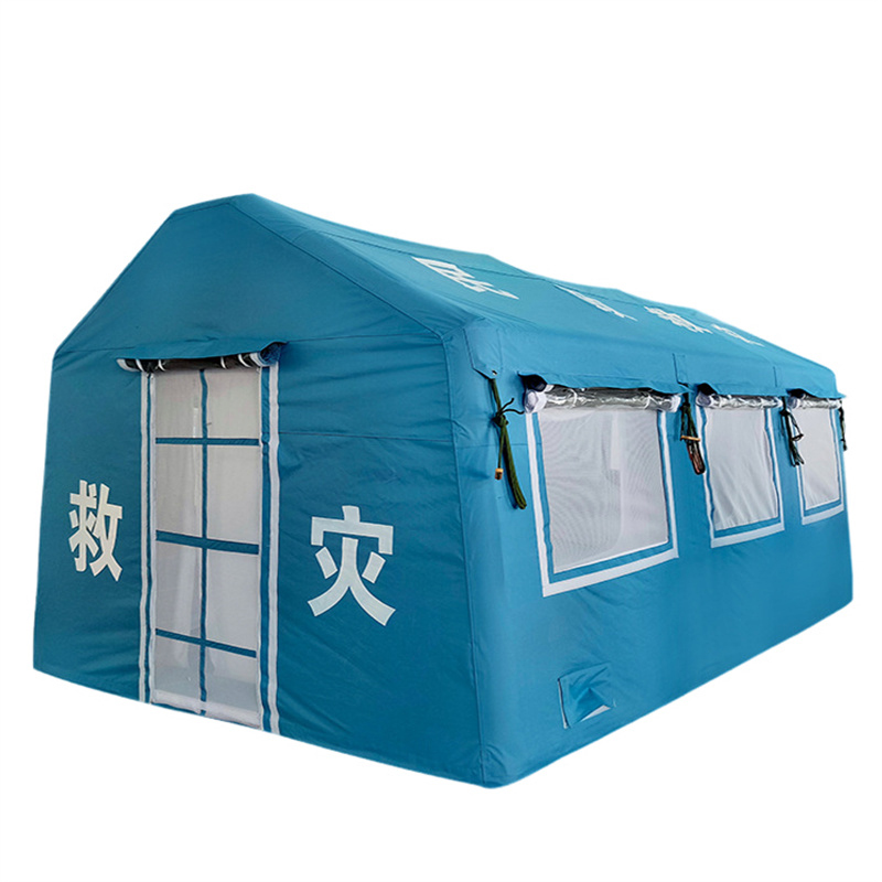 Chinese Factory B2B Wholesale Inflatable Rescue Tent (South Africa Market): 5000-Person Capacity + 3X Expansion Space, Modular Interconnection for Large-Scale Disaster Victim Resettlement